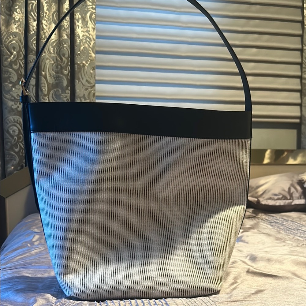 Elegant Black and White Women's Bag